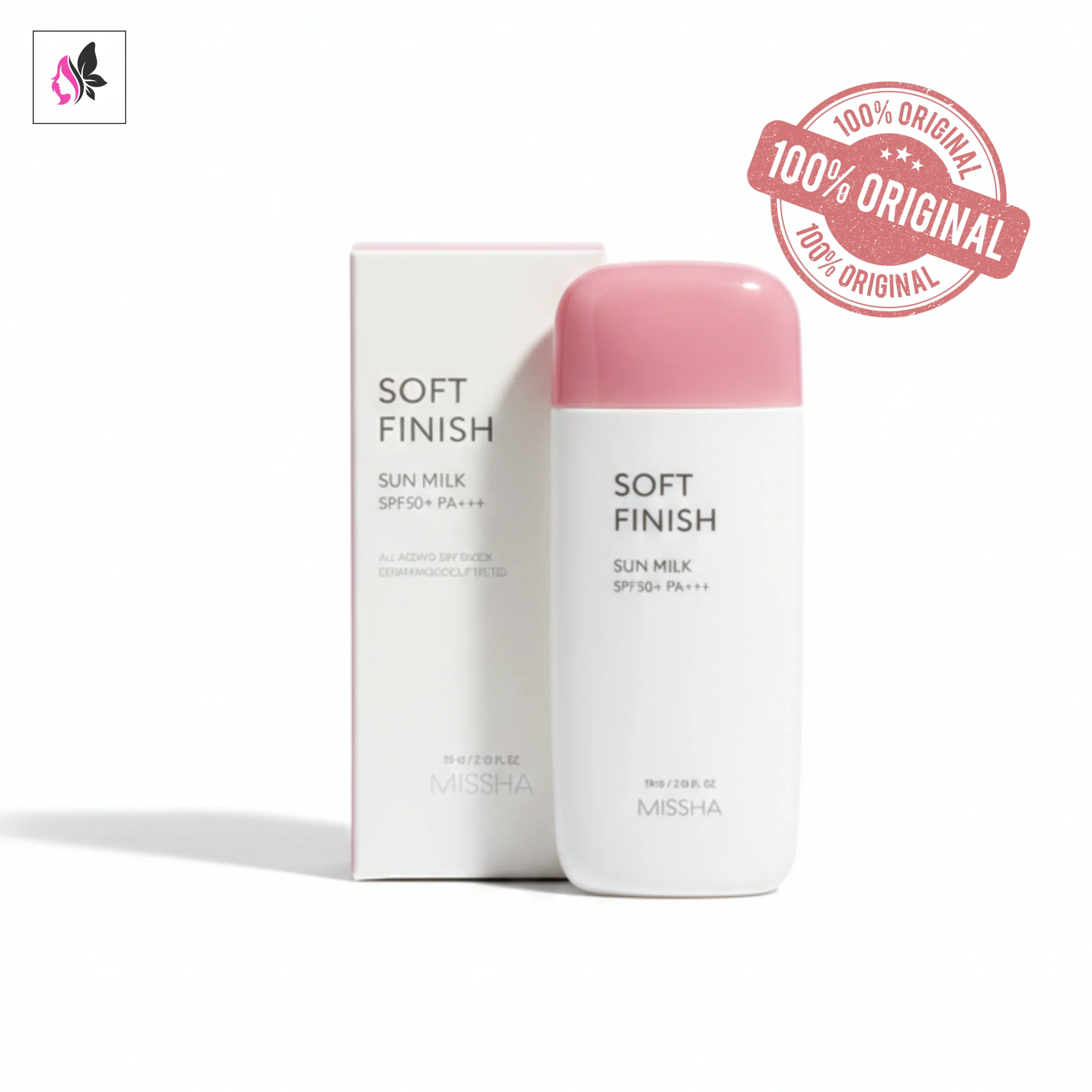 Missha All Around Safe Block Soft Finish Sun Milk SPF50+ Or PA+++ Missha All Around Safe Block Soft Finish Sun Milk SPF50+ Or PA+++ -70ML - Image 1